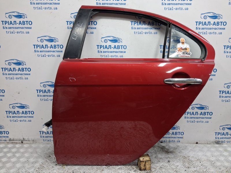 Дверь задняя левая Mitsubishi Lancer 2007-2017 10 2.0 бензин 4B11 5730a581 Б/У