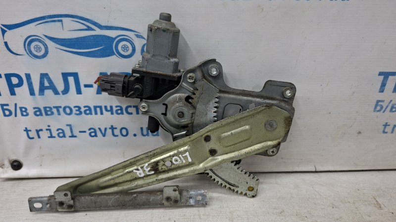 Стеклоподъемник задний правый Mitsubishi Lancer 2007-2017 10 2.0 бензин 4B11 5743A066 Б/У