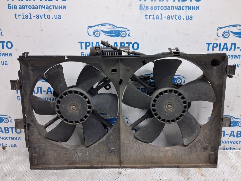 Диффузор с вентилятором радиатора Mitsubishi Outlander 2007-2012 XL 2.2 diesel 4HK 1355A140 Б/У