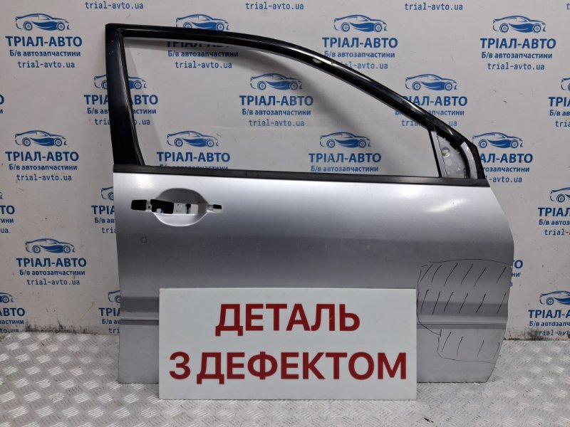 Дверь передняя правая Mitsubishi Lancer 2003-2009 9 1.6 Бензин 4G18 5700A168 Б/У