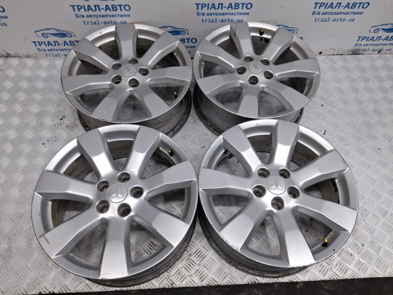 Диски титан комплект R18 Mitsubishi Outlander 2007-2012 XL 2.2 diesel 4HK 4250B594 Б/У