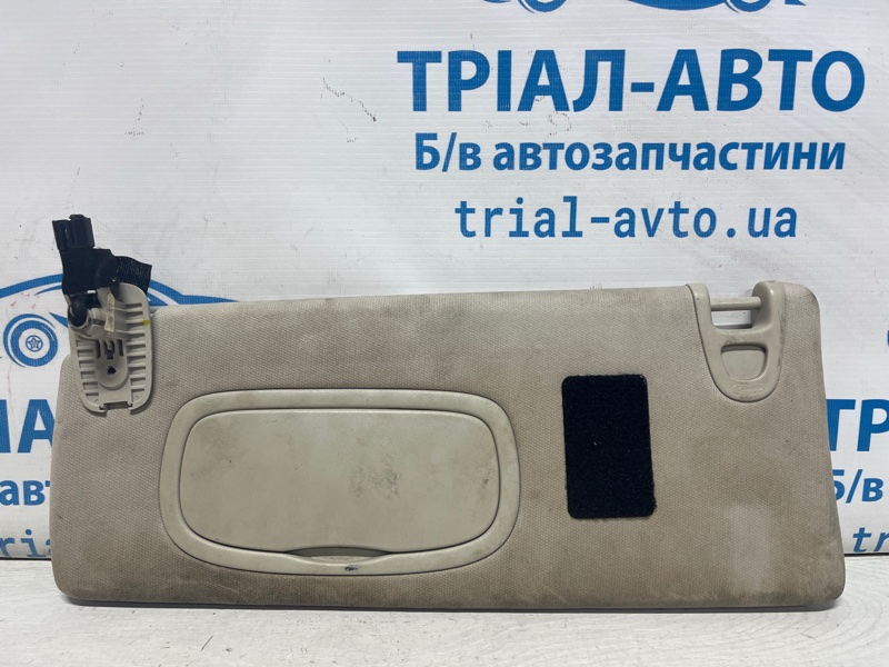 Козырек солнцезащитный левый Jeep Cherokee 2013-2019 KL 2.4 бензин ED6 1WW95HDAAE Б/У