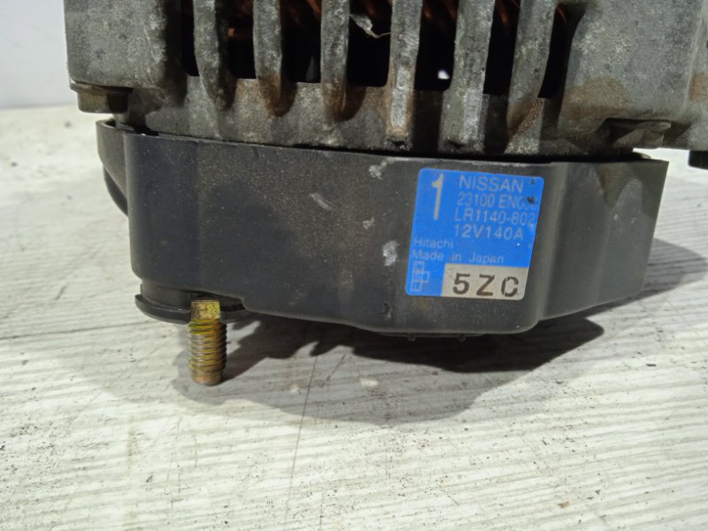 Генератор Nissan Qashqai 2006-2013 J10 2.0 Бензин MR20DE 23100-jd200 контрактная
