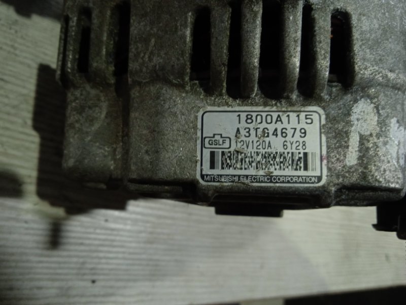Генератор Mitsubishi Pajero Wagon 2006-2022 4 3.2 дизель 1800A115 контрактная