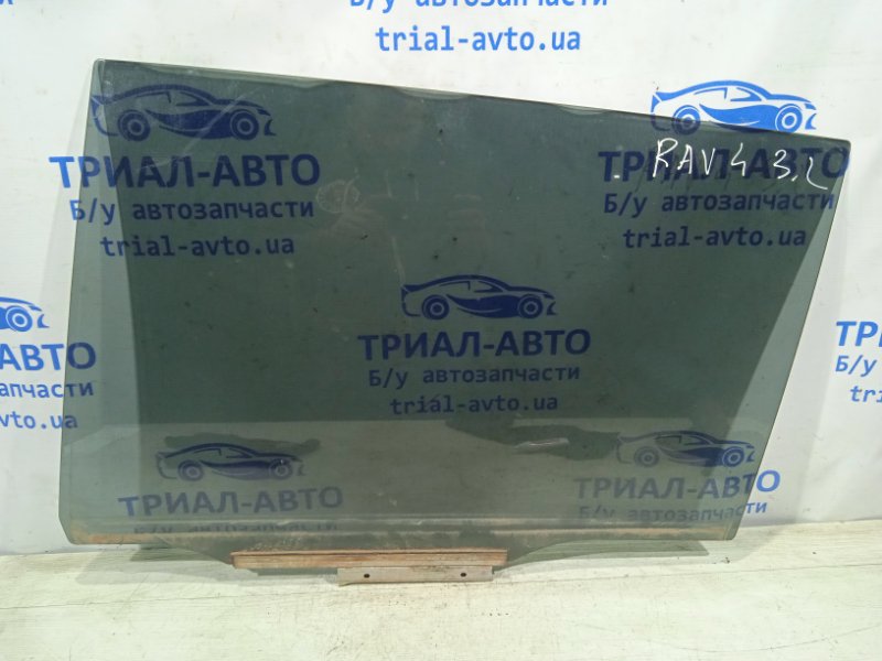 Стекло двери заднее левое Toyota RAV 4 2005-2012 A30 6810442110 контрактная