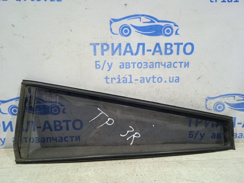 Стекло двери задней правой (форточка) Toyota Prado 2002-2009 J120 3.0 дизель 6812360221 контрактная