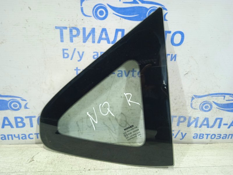 Стекло в кузов заднее правое Nissan Qashqai 2006-2013 J10 83312JD00A контрактная