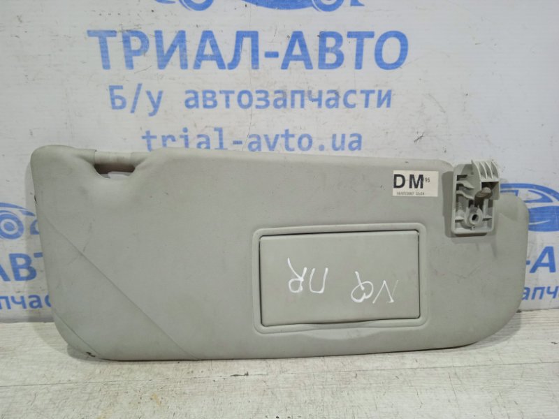 Козырек солнцезащитный правый Nissan Qashqai 2006-2013 J10 96400JD010 контрактная