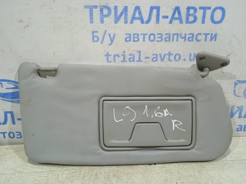 Козырек солнцезащитный правый Mitsubishi Lancer 2003-2009 9 1.6 Бензин 4G18 MN151500HA контрактная