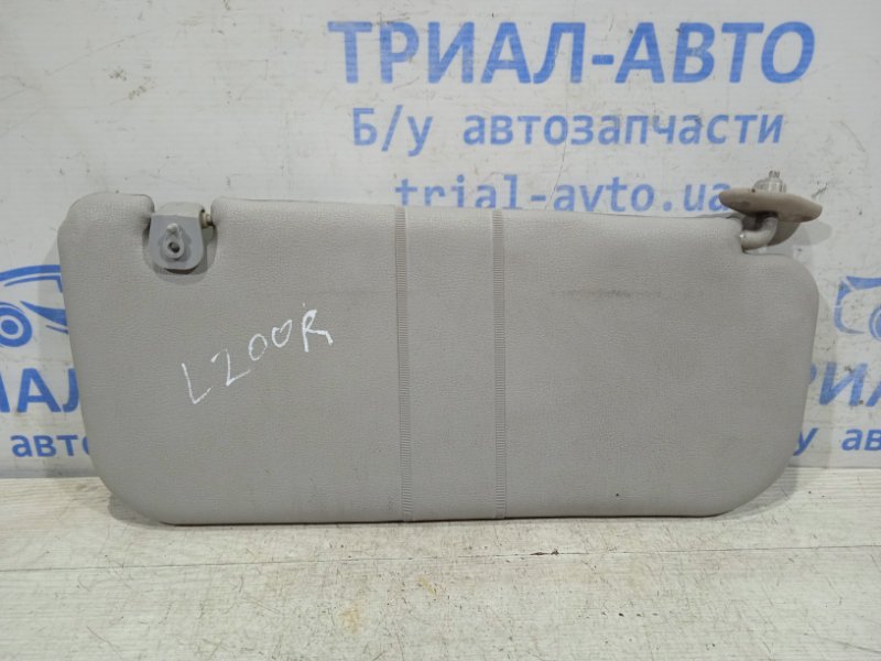 Козырек солнцезащитный правый Mitsubishi L200 2006-2015 KB 7620A168HB контрактная
