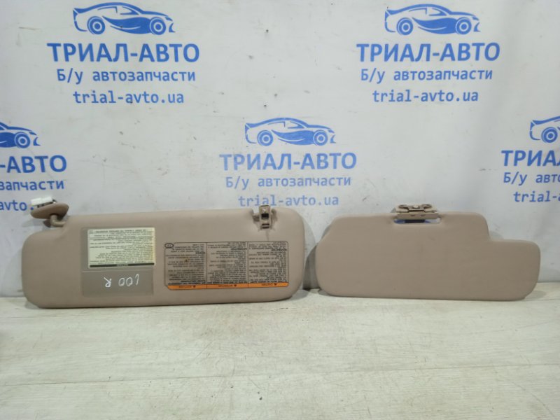 Козырек солнцезащитный правый Toyota Land Cruiser J100