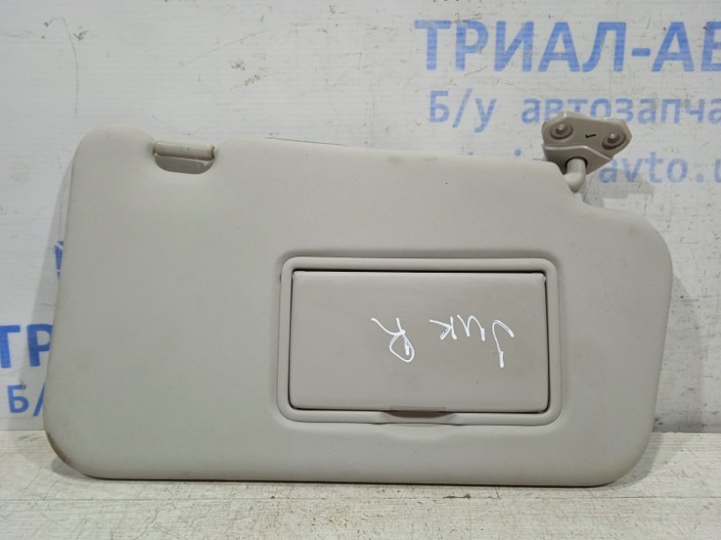 Козырек солнцезащитный правый Nissan Juke 2010-2019 F15 1.6 964001KA0A Б/У