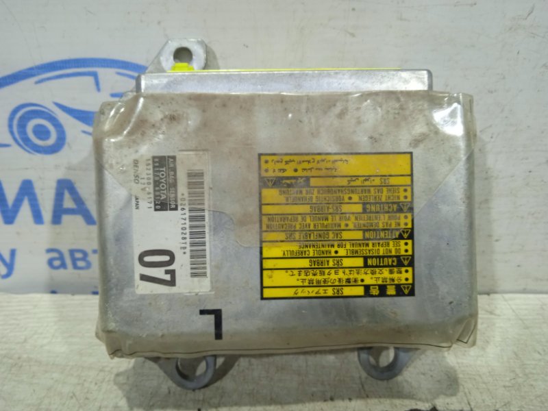 Блок управления AIRBAG Toyota Prado 2002-2009 J120 3.0 дизель 89170-60120 контрактная