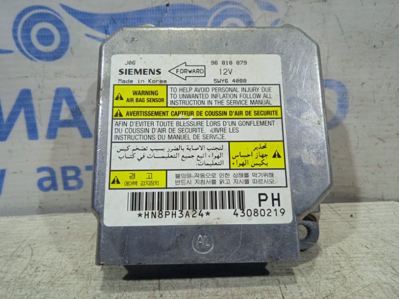 Блок управления AIRBAG Chevrolet Lacetti 2004-2013 J200 1.8 96818879 контрактная