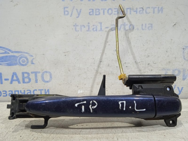 Ручка двери внешняя передняя левая Toyota Prado 2002-2009 J120 3.0 дизель 6921128070C1 контрактная
