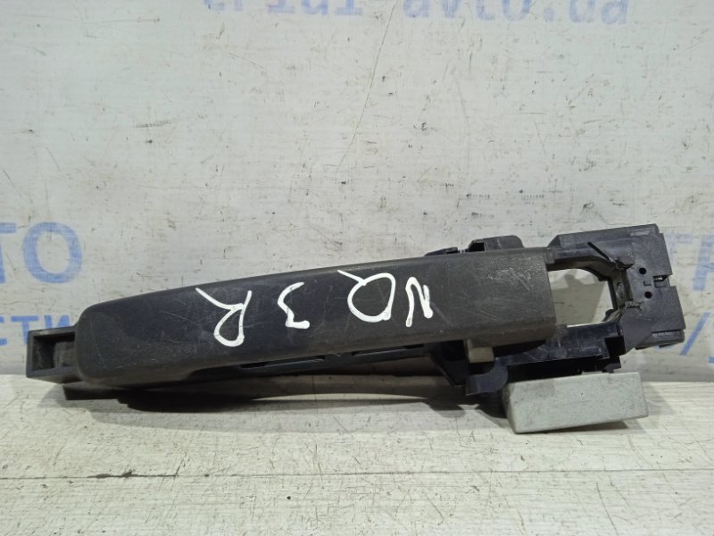 Ручка двери внешняя задняя правая Nissan Qashqai 2006-2013 J10 80646EB33B контрактная