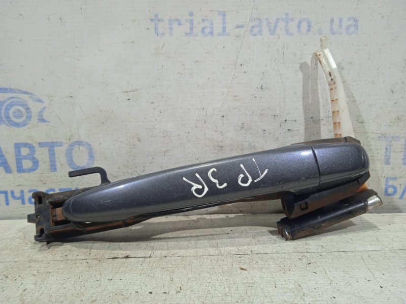 Ручка двери внешняя задняя правая Toyota Prado 2002-2009 J120 3.0 дизель 6921128070C1 контрактная