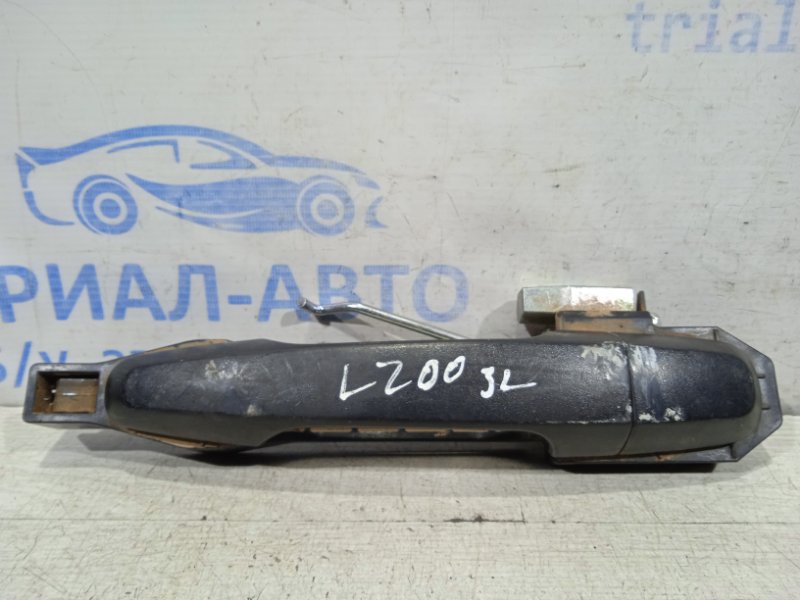 Ручка двери внешняя задняя левая Mitsubishi L200 2006-2015 KB 5716A032 контрактная