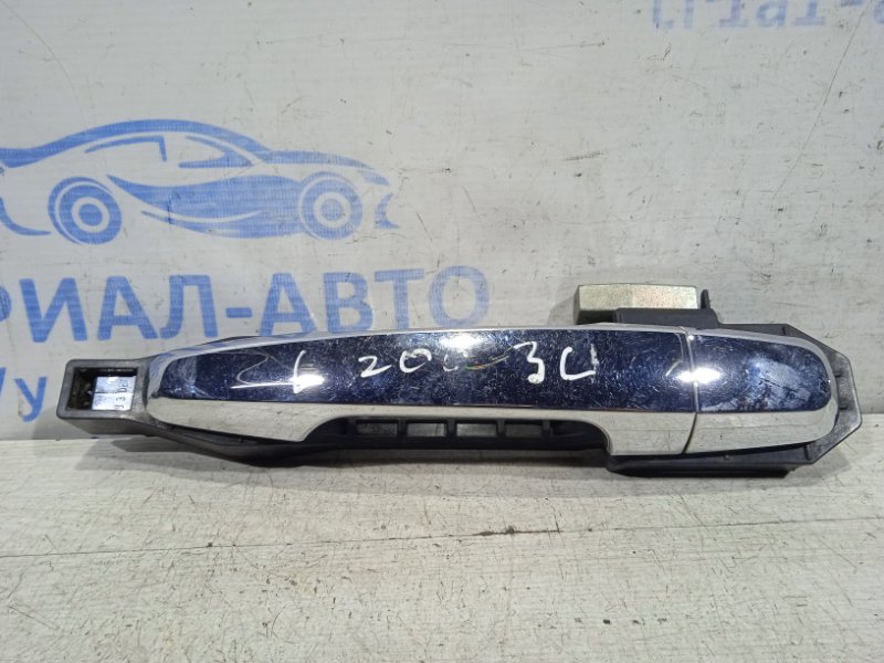 Ручка двери внешняя задняя левая Mitsubishi L200 2006-2015 KB 2.5 дизель 4D56U 5716A032 контрактная
