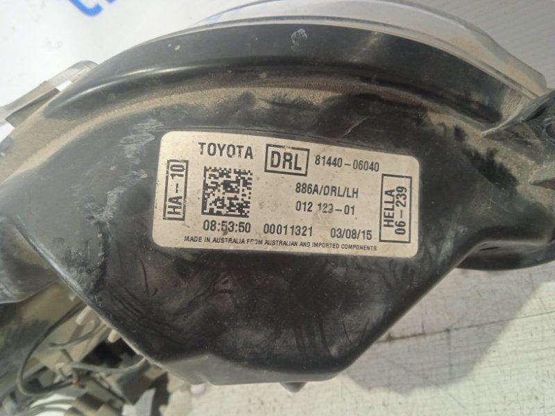 Фара противотуманная левая Camry 2014-2017 55 Фара противотуманная левая Camry 2014-2017 55