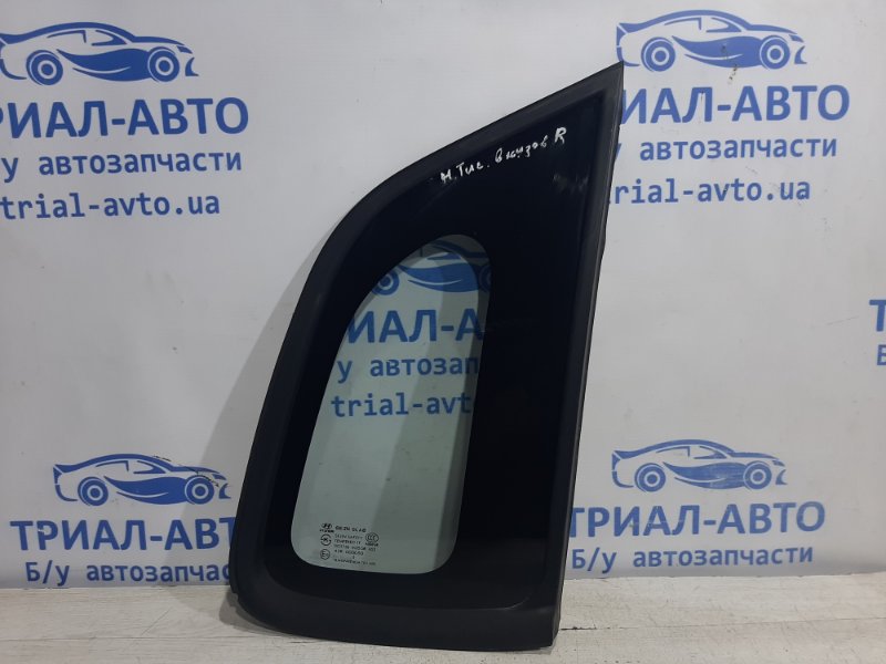 Стекло в кузов заднее правое Hyundai Tucson 2004-2009 JM 2.7 878202E000 Б/У