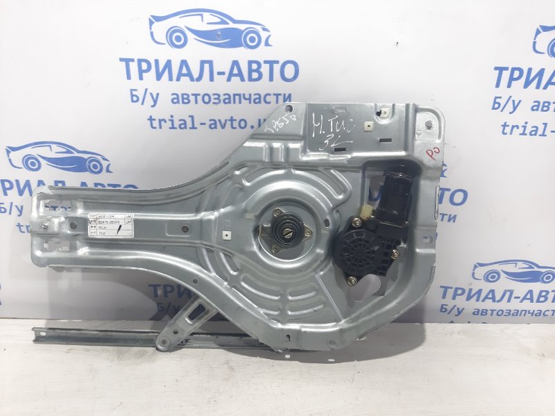 Стеклоподъемник задний левый Hyundai Tucson 2004-2009 JM 2.0 дизель 834052E000 Б/У