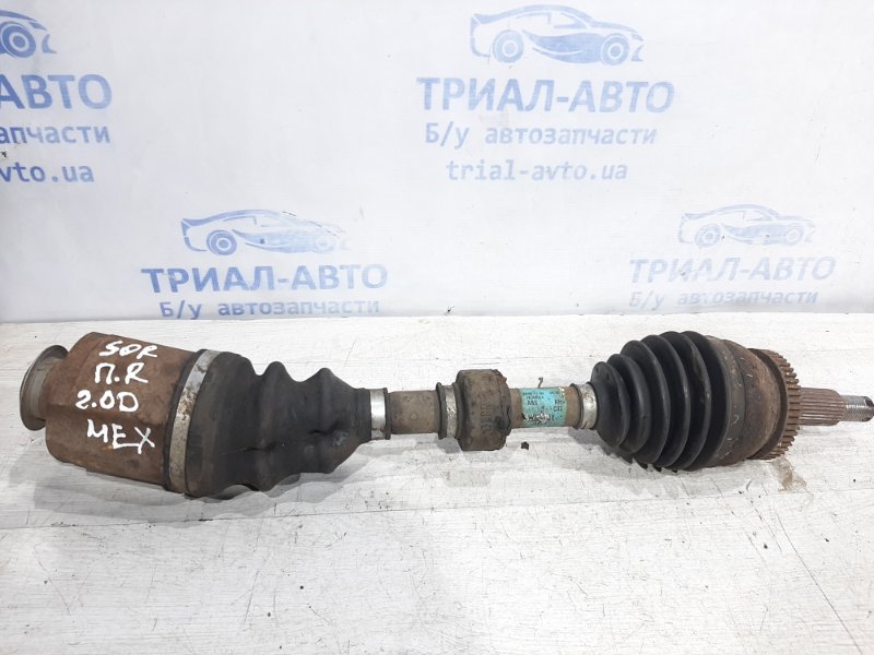 Привод передний правый МКПП KIA Sorento 2009-2014 XM 2.0 diesel 495012P000 Б/У