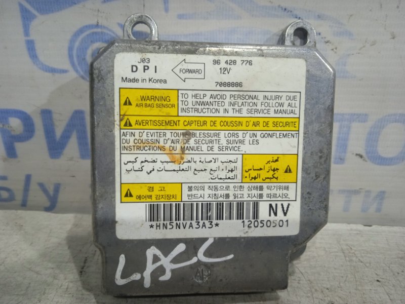 Блок AIRBAG Chevrolet Lacetti 2004-2013 J200 1.8 96428776 Б/У