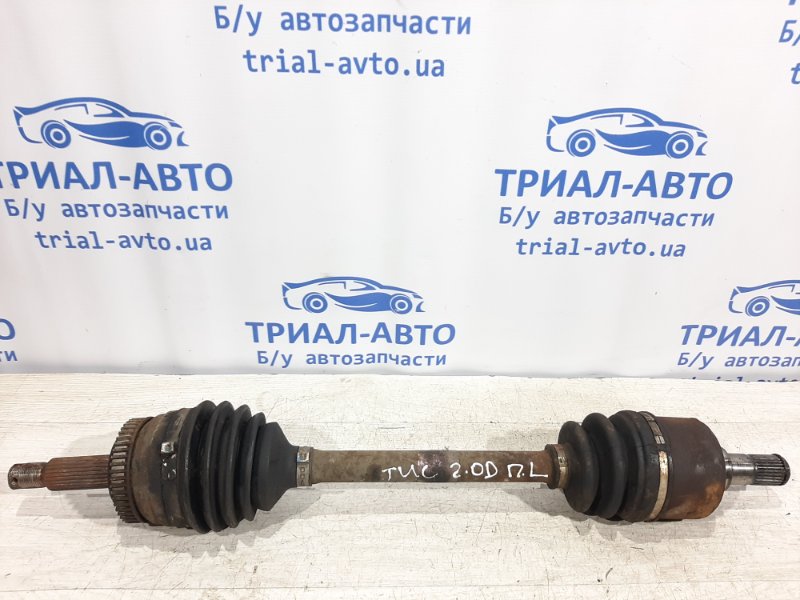Привод передний левый МКПП Hyundai Tucson 2004-2009 JM 2.0 дизель 495012E700 Б/У