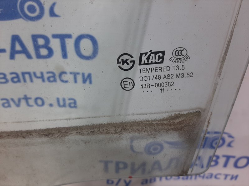 Стекло двери переднее левое Captiva 2011-2018 C140 2.2 diesel