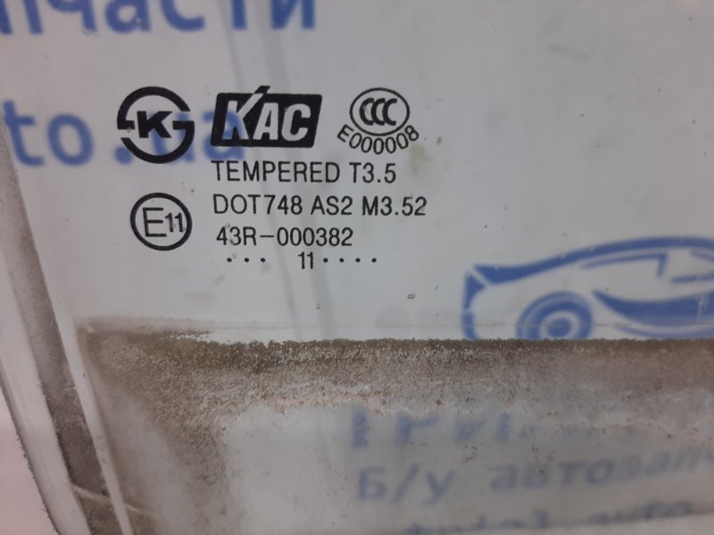 Стекло двери заднее правое Captiva 2011-2018 C140 2.2 diesel