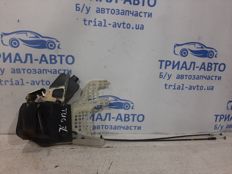 Замок двери задний левый Hyundai Tucson 2004-2009 JM 2.0 diesel D4EA МКПП 814102E010 Б/У