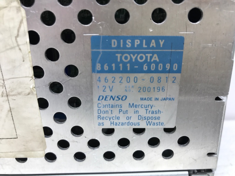 Монитор Toyota Prado J120 3.0 дизель
