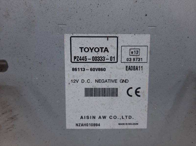 Магнитофон Toyota Avensis T27 1.8 бензин 2ZRFAE
