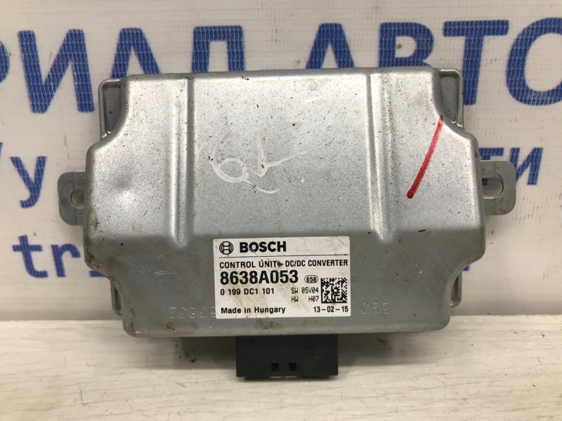 Блок комфорта Mitsubishi Outlander 2012-2021 GF 2.2 diesel 4N14 8638A053 Б/У