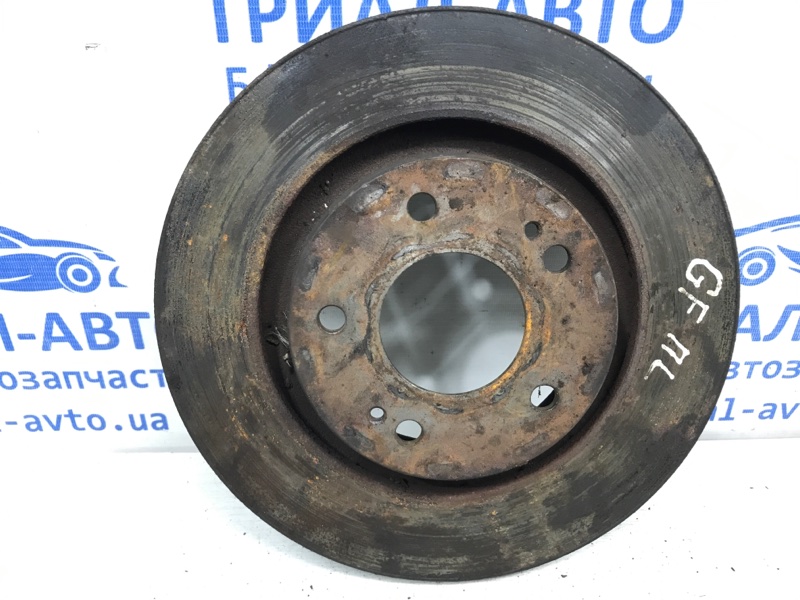 Диск тормозной передний Mitsubishi Outlander 2012-2021 GF 2.2 diesel 4N14 4615A179 Б/У