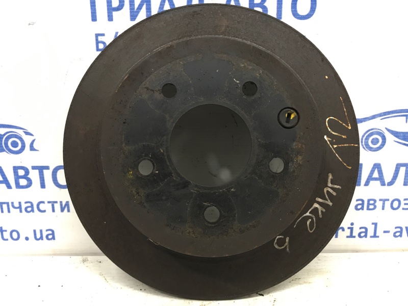 Диск тормозной задний Nissan Juke 2010-2019 F15 1.6 turbo MR16DDT 43206JD00A Б/У