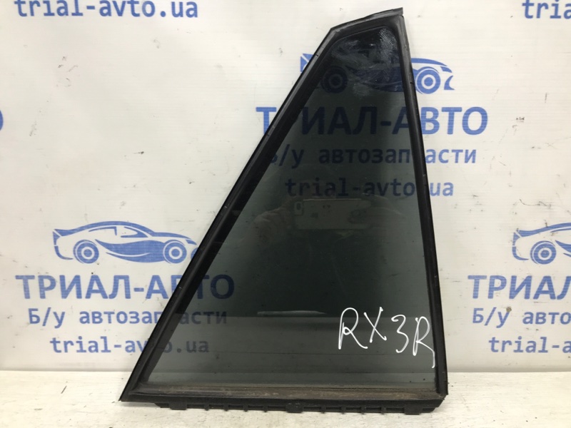 Стекло двери задней правой (форточка) Lexus RX 350 2003-2009 XU30 3.5 Бензин 2GRFE 6812348110 Б/У