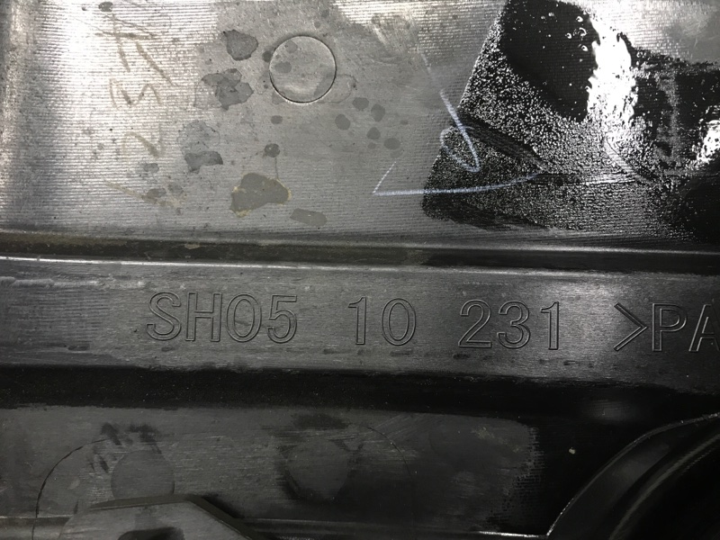 Декоративная крышка ДВС 6 2012- GJ 2.2 diesel