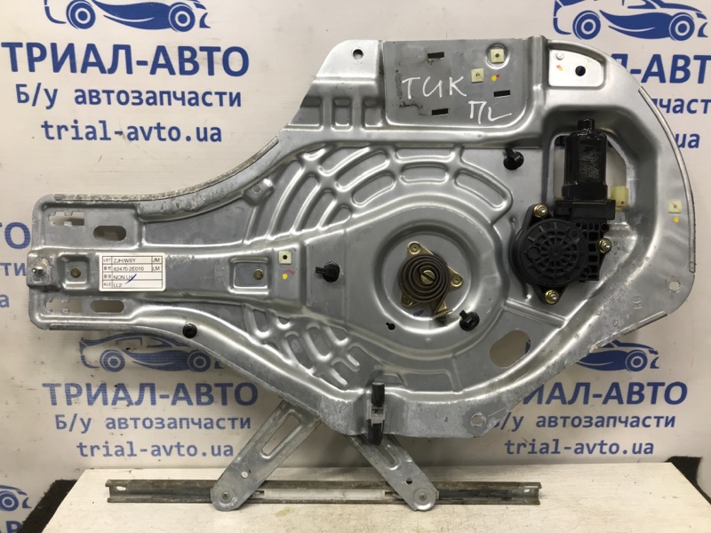 Стеклоподъемник передний левый Hyundai Tucson 2004-2009 JM 2.0 diesel D4EA МКПП 824702E010 Б/У