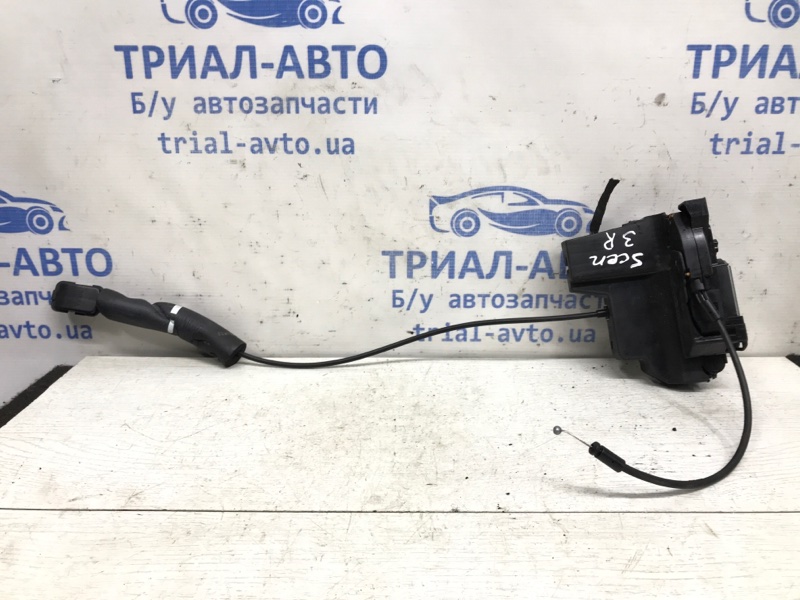 Замок двери задний правый Renault Scenic 2009-2016 J95 1.5 Diesel K9K 825020004R Б/У