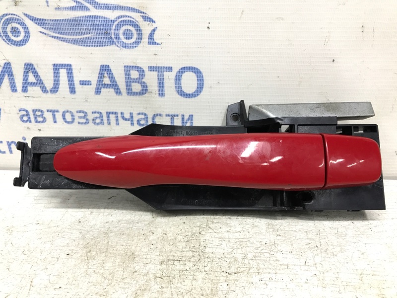 Ручка двери внешняя задняя левая Nissan Qashqai 2013-2022 J11 1.2 Бензин HRA2DDT 806114EA0A Б/У
