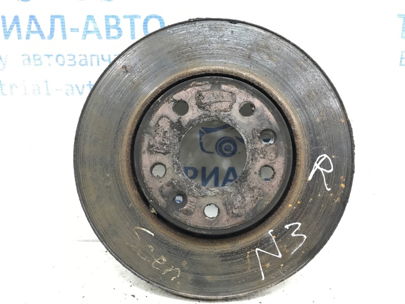 Диск тормозной передний Renault Scenic 2009-2016 J95 1.5 Diesel K9K 402066949R Б/У