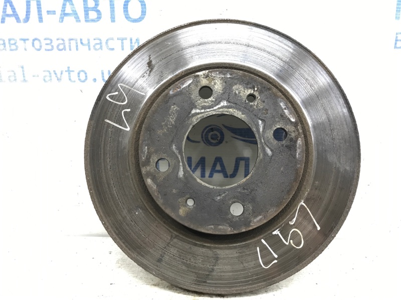Диск тормозной передний Mitsubishi Lancer 2003-2009 9 1.6 бензин 4G18 MR510742 Б/У