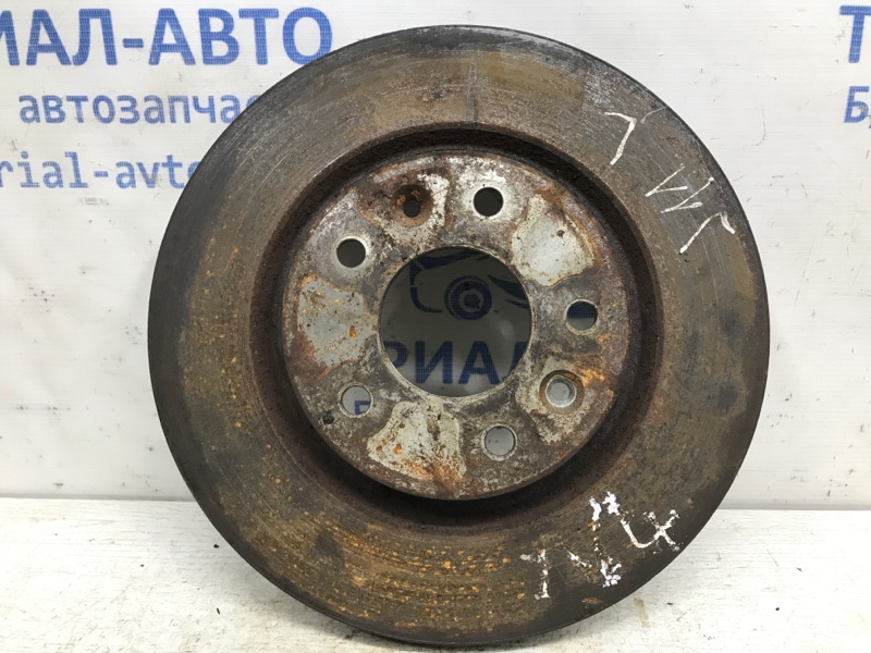 Диск тормозной передний Nissan Qashqai 2013-2022 J11 1.2 Бензин HRA2DDT 402064EA0A Б/У