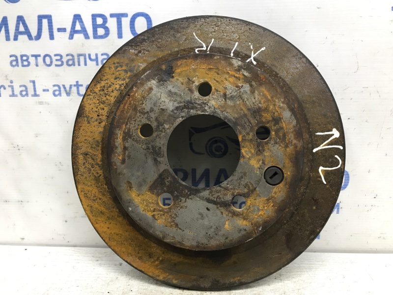 Диск тормозной задний Nissan X-Trail 2007-2014 T31 2.5 бензин QR25DE 432068H701 Б/У