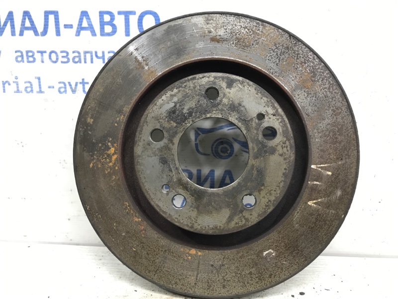 Диск тормозной передний Mitsubishi Outlander 2007-2012 XL 2.4 бензин 4b12 4615A117 Б/У