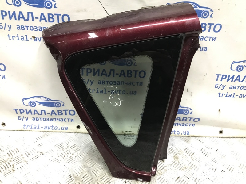 Стекло в кузов заднее правое Renault Scenic 2009-2016 J95 1.5 Diesel K9K 8200120669 Б/У