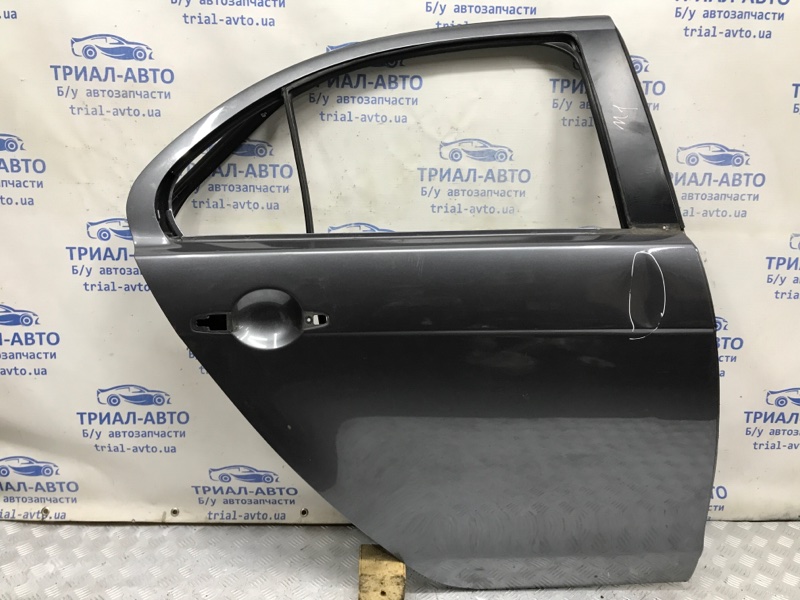 Дверь задняя правая Mitsubishi Lancer 2007-2017 10 1.8 бензин 4b10 5730A582 Б/У