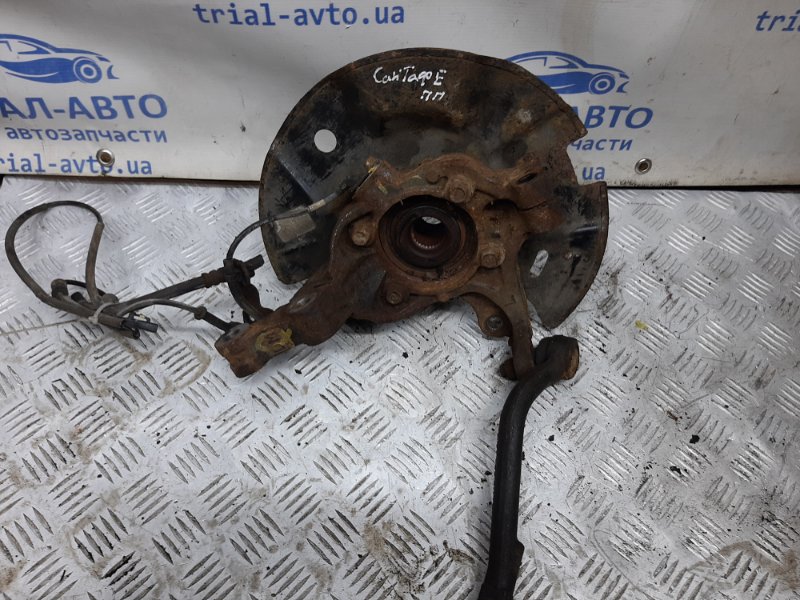 Кулак поворотный левый со ступицей Hyundai Santa fe 2012-2019 DM 2.2 diesel D4HB 51715-2W000 Б/У